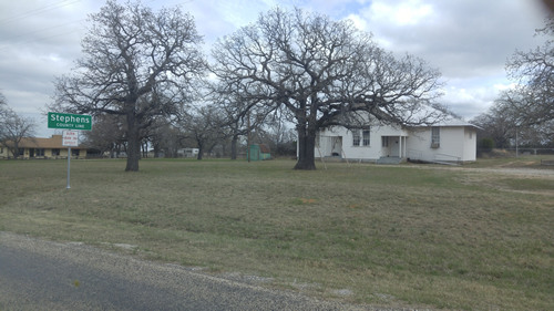 Bullock TX - church on Eastland & Stephens County line