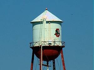 Chillicothe Texas water tower