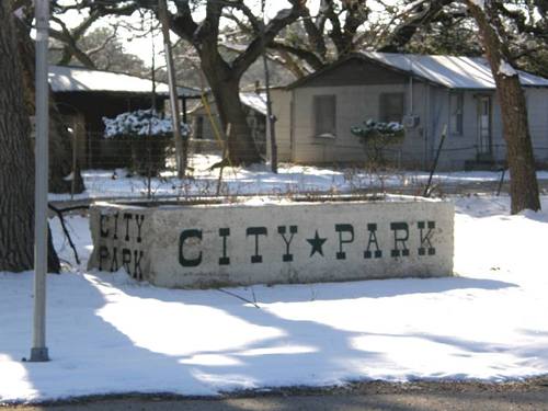 Christoval Texas - Christoval City Park 