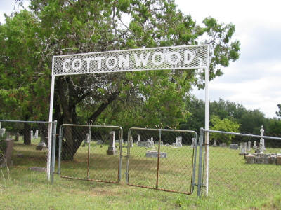 TX - Cottonwood Cemetery