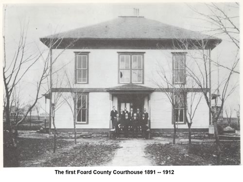  Crowell, Texas - First Foard County Courthouse