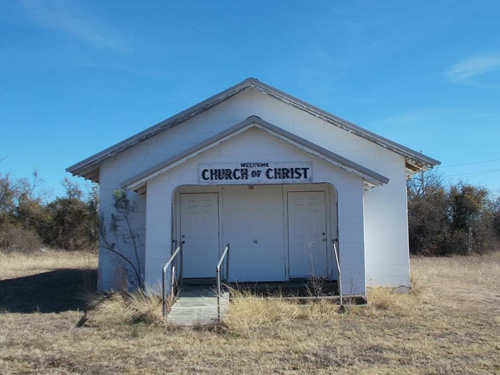 Downing TX - Church of Christ, Comanche County