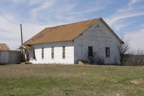 Coleman County, Echo TX  closed church
