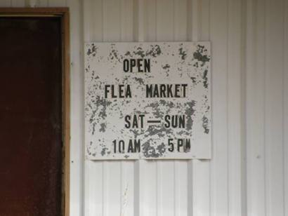 Edith Tx - Flea Market Sign