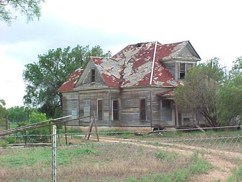 Harriett, Texas old home