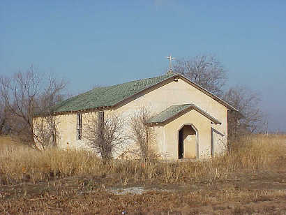 Jud TX - Baptist Church in 1990s