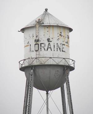 Loraine Texas tin man water tower