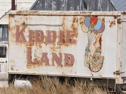 Mankins Tx Circus Dudley Show  Kiddie Land clown sign