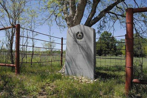 Foard County, Margaret TX, Pease River Battlefield Marker
