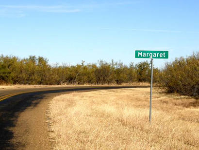 Margaret TX - Road Sign