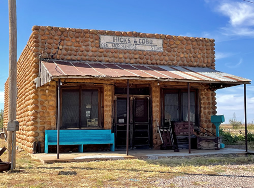 Medicine Mound TX - Hicks &amp; Cobb General Merchandise Store
