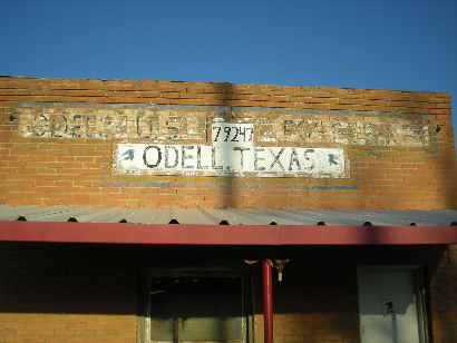 Odell TX old post office