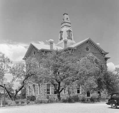 The 1882 Palo Pinto County Courthouse, Texas