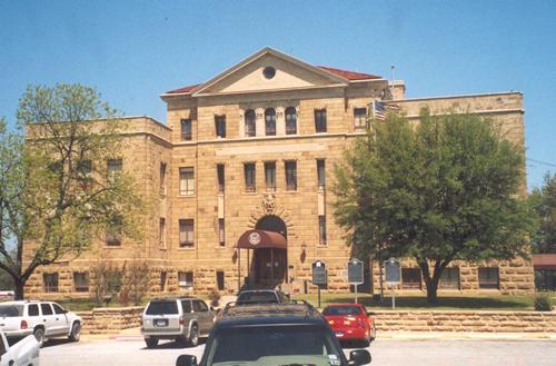 Present Palo Pinto County Courthouse, Palo Pinto, Texas