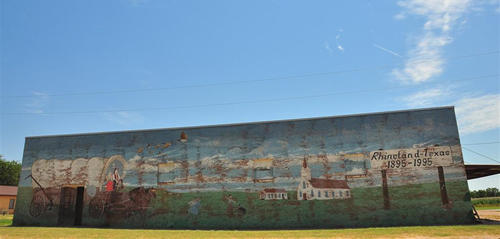 Rhineland TX  mural