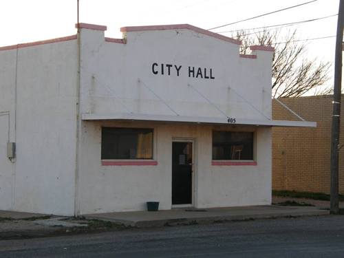 Rule City Hall, Rule Texas