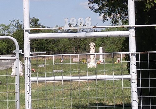 Coleman County TX - Shields 1908 Cemetery 