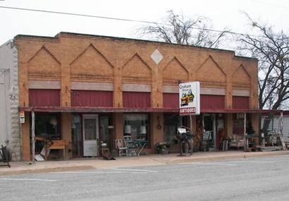 Antique store in Tuscola Texas