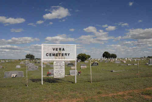 Knox County TX - Vera Cemetery