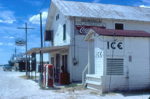Wall TX - Howard's Store/Post Office/Gas Station in 1968