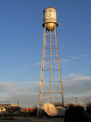 Weinert Texas water tower
