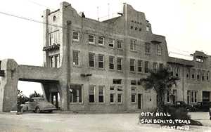 San Benito TX - Aztec Building