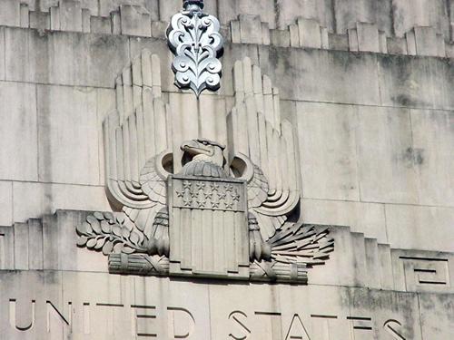 Austin TX Federal Courthouse eagle
