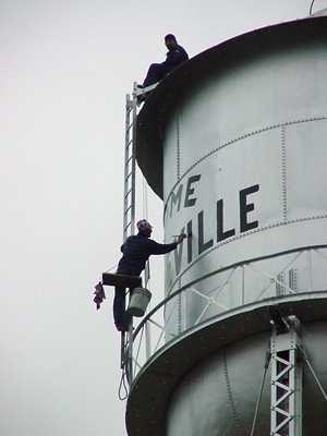 Water Tower Crew Painting