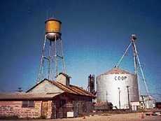 Munday, Texas Grain Elevator and Water Tower