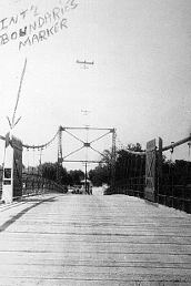 Weslaco Texas historic photo of bridge