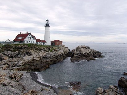 Maine Lighthouse - Portland Head, Cape Elizabeth