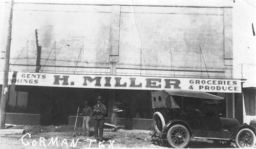 Gorman TX - H. Miller Grocery Produce