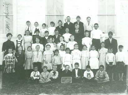 Wharton County Texas - Pierce  School  1910 class photo