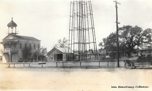 Yorktown TX Fire House old photo