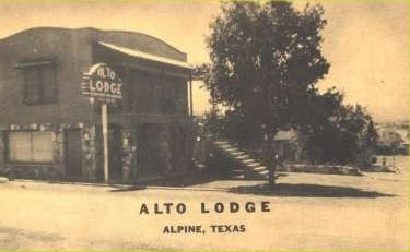 Alto Lodge in Alpine, Texas
