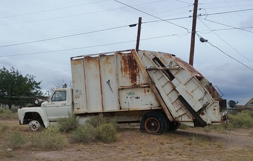 Barstow TX - Old Truck