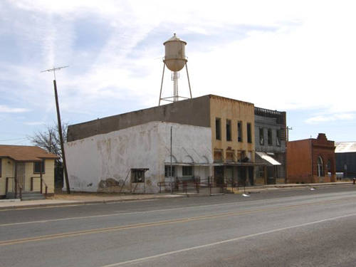 Barstow TX - water tower & post office