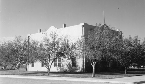 The 1927 Crane County Courthouse, Crane, Texas
