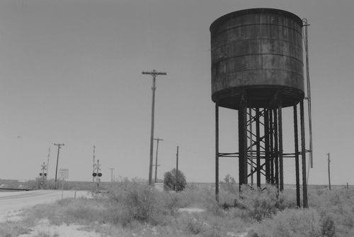 Dryden TX - Old railroad water tower