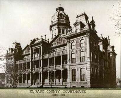 1886-1917 El Paso County Courthouse,  Texas