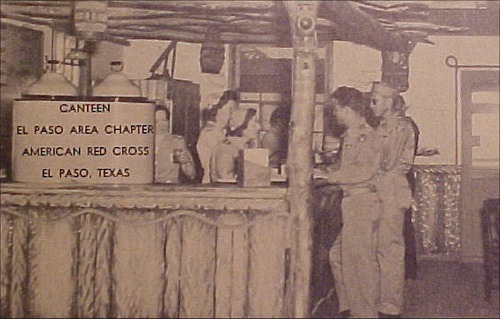El Paso TX - Red Cross Canteen WWII 