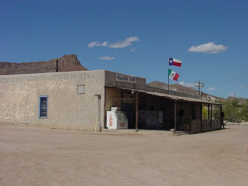 Lajitas Texas original trading post