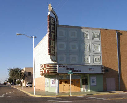 Odessa Tx - Ector Theatre and marquee