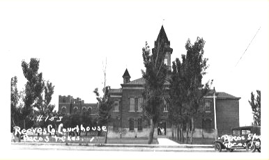The 1886 Reeves County Courthouse, Pecos Texas