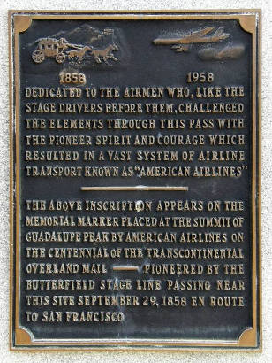 Pine Springs Tx - Airmen Memorial