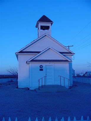 Mentone, TX - Loving County Historic church