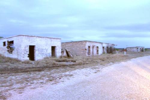 Ghost town Shumla, Texas ruins