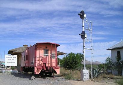 Sierra Blanca Texas Railroad Depot Hudspeth County Museum