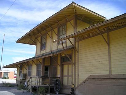 Sierra Blanca Texas Railroad Depot 