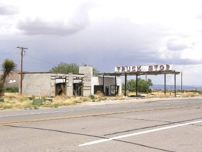 Sierra Blanca, TX - Closed truck stop